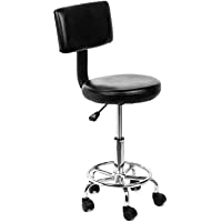 Grandma Shark Taburete de Masaje- Regulable en Altura- Silla para Beauty Salon Tattoo- con 360​° Ruedas Giratorias…